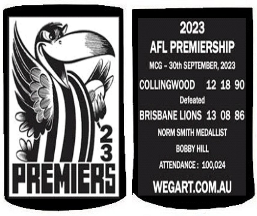 2023 Prem Stubby Holder Included POST WITHIN AUSTRALIA